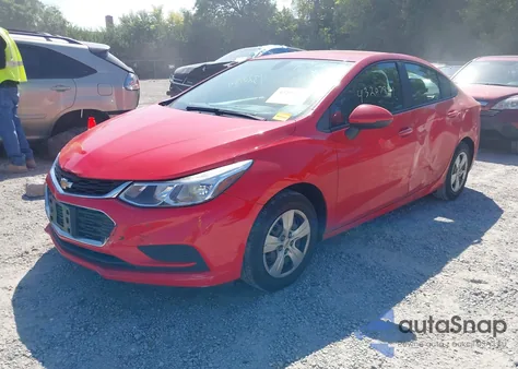 2017 Chevrolet Cruze Ls Auto из США, поврежденный, VIN 1G1BC5SMXH7212543